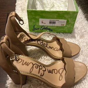 Sam Edelman Odila nude leather sandals size 8